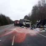 ДТП в Дрогичинском районе 25 января 2024 года