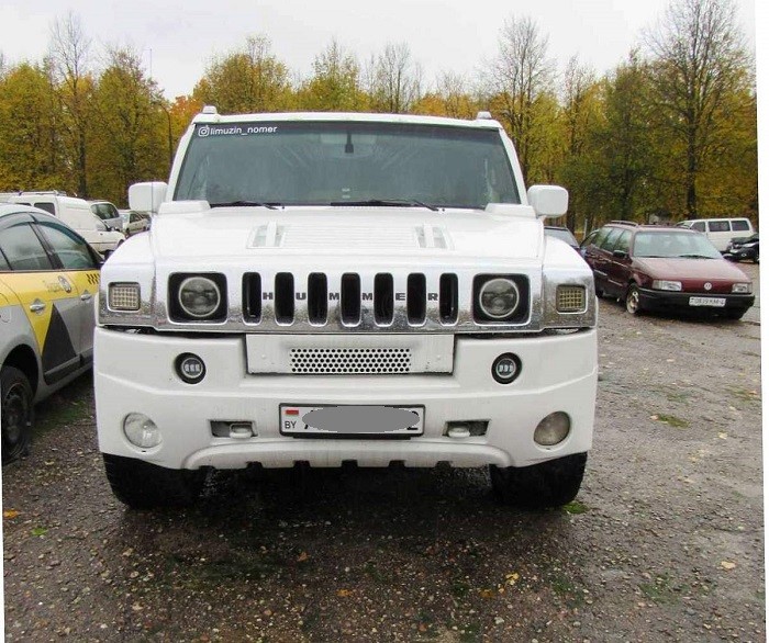 Hummer H2 конфискат