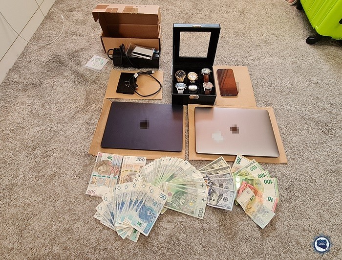 Во время одного из обысков в Польше