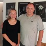 Николай Чиж с дочкой Николой