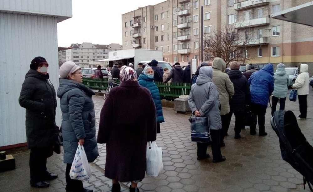 В очереди поругались из-за количества покупаемых яиц