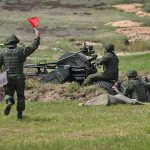 Учения проводят в Беларуси