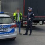 Дальнобойщик попался полиции в Польше очередь