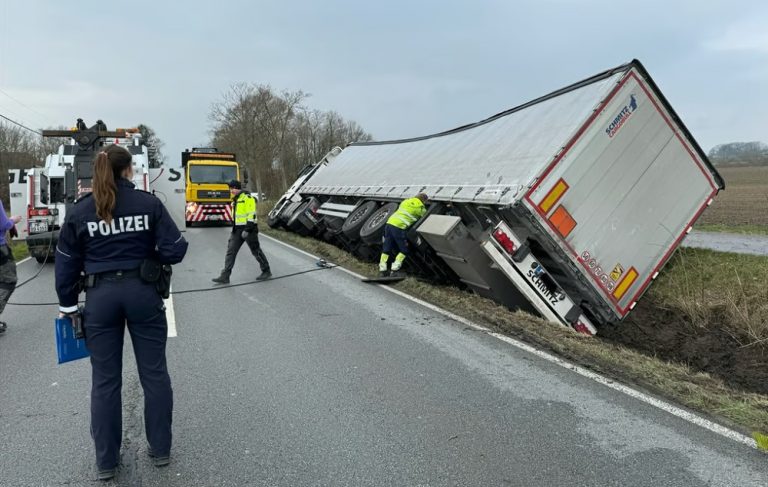 Дальнобойщик из Беларуси попал в ДТП в Германии