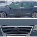Volkswagen Passat с перебитым номером