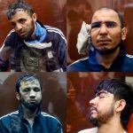 Задержанные за теракт в "Крокусе" в зале суда 24 марта 2024