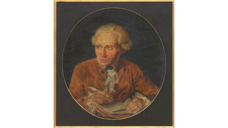 Иоганнес Гейдек, Иммануил Кант за письменным столом, 1872 год