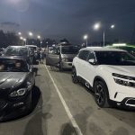 Очередь на границе продавцов