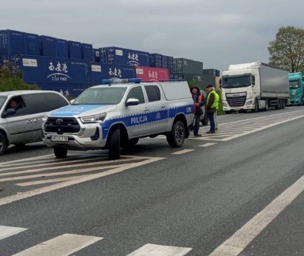 Полиция Польши следит за протестом