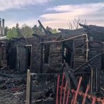 Пожар в Берёзовском районе 14 апреля 2024