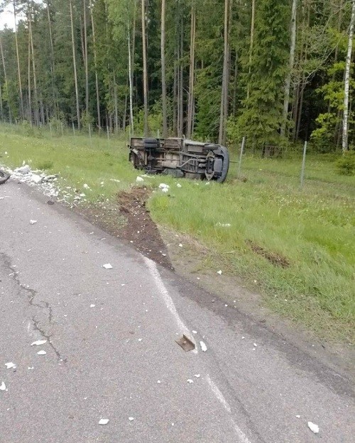Аварыя ў Бярэзінскім раёне