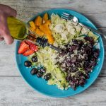 Салат с оливковым маслом