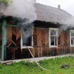 Пожар в деревне Мироним Ивацевичского района