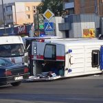 ДТП БМВ и скорой помощи в Кобрине 7 мая 2024 года