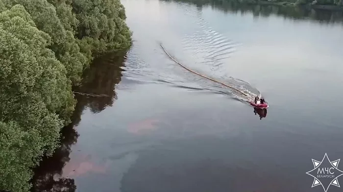 Топливо попало в реку Днепр