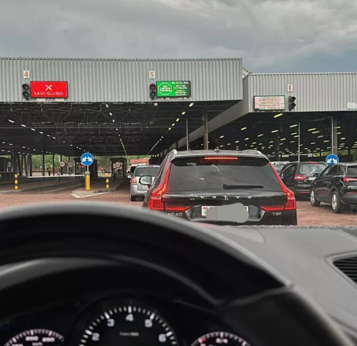 Авто на польской таможне