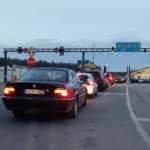 На границе в Литве Бенякони