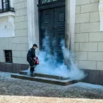 Белорус напал на дворец в Норвегии