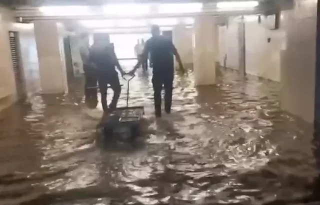 Затопления и в подземных переходах