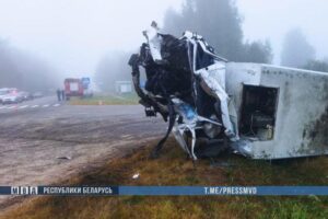 Авария в Пружанском районе ДТП