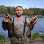 Михаил Глыбчук рыбачил на Припяти