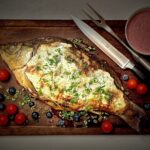 польские грибы в карпе с соусом из черники и чёрной смородины рецепт