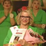 Евгения Дульская из Столинского района на конкурсе красоты