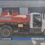 Кража дизтоплива, Барановичи, 2024