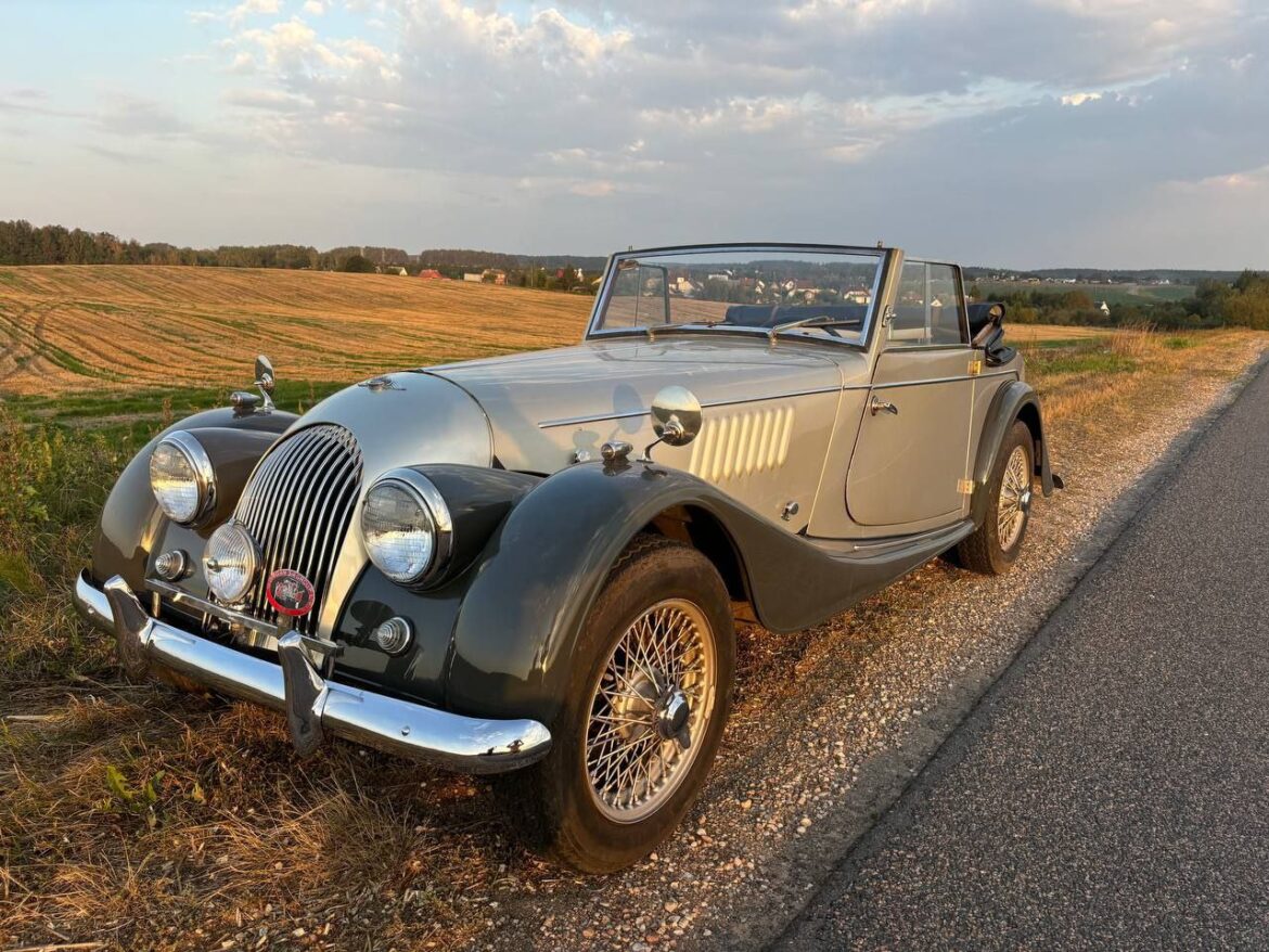 В Беларуси восстановили раритетный родстер Morgan