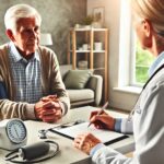 Пенсионер на медобследовании