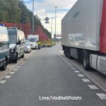 Дальнобойщиков задержали пьяными