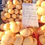 На Комаровке в октябре появилась белорусская молодая картошка