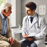 Пенсионер у врача