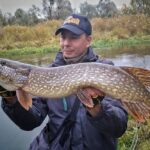 Яков Радкевич рыбачил на Нёмане и тоже взял свой трофей года