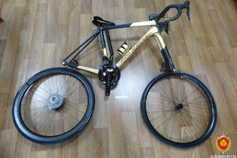 Редкий «золотой» велосипед: находка на границе в Бресте таможня Брест золотой велосипед