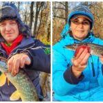 Алексей Роскач всегда на рыбалке с женой Мариной