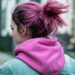 Розовые волосы