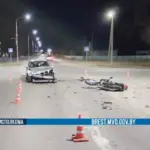 ДТП с мотоциклистом