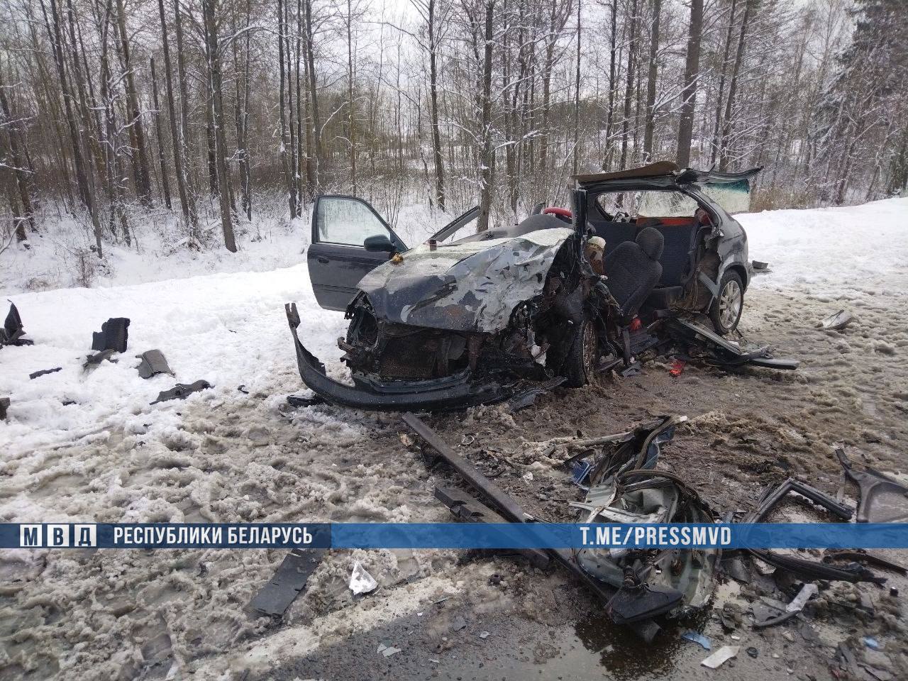 Семь пострадавших в ДТП: занесло во время снегопада