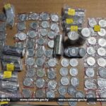 Монеты в автобусе везли через границу