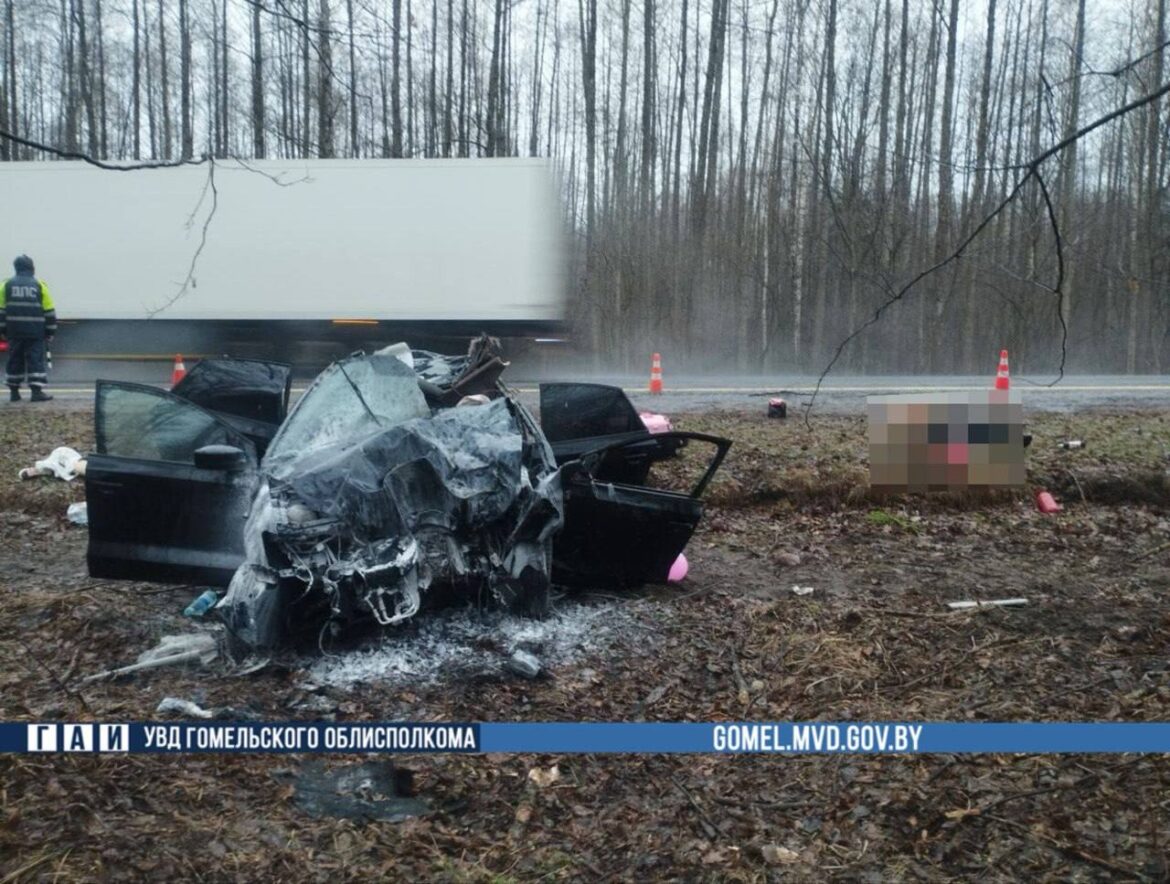Смертельная авария в Добрушском районе