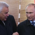 Вагит Алекперов и Владимир Путин