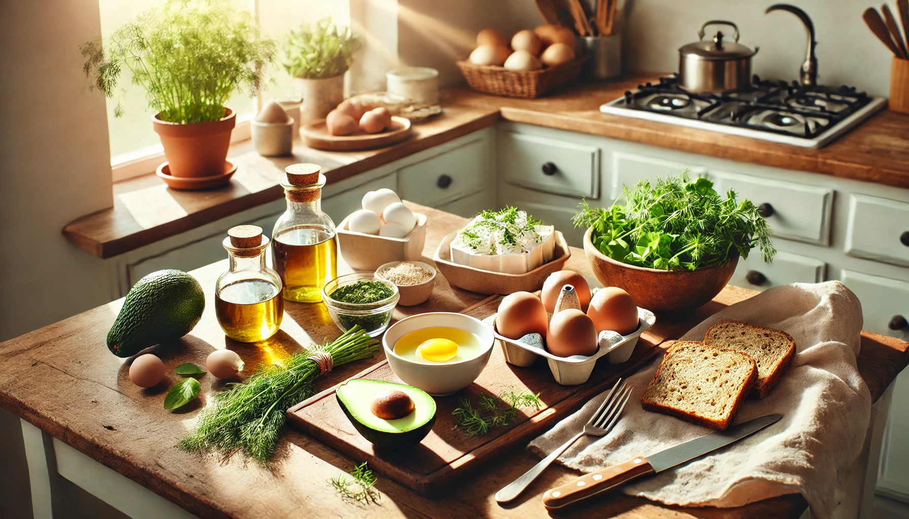 готовим омлет