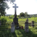 Крыж на магіле паўстанцаў у Косаве