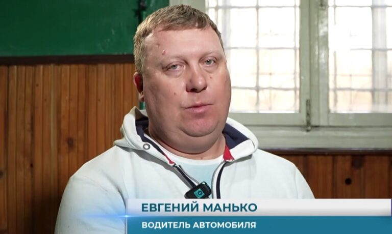 Задержанный водитель