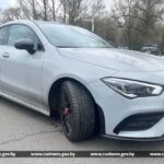 Мерседес задержали на границе