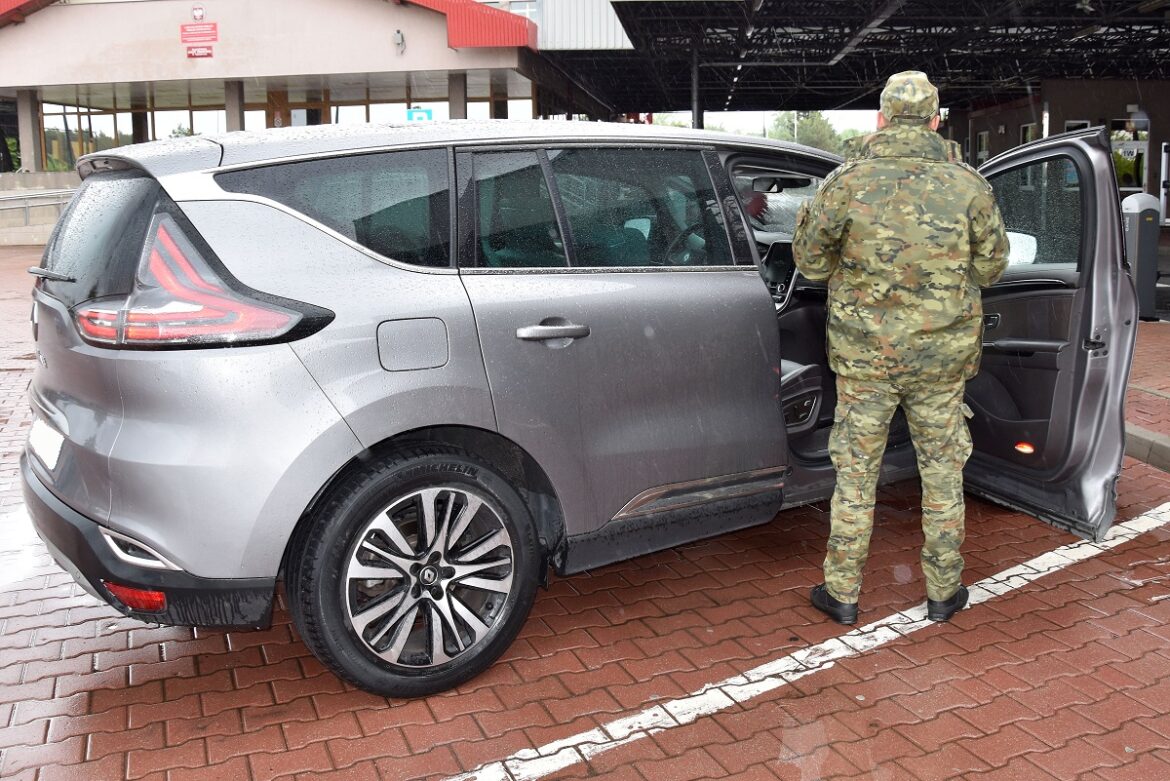 задержанная машина