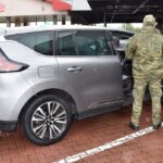 задержанная машина