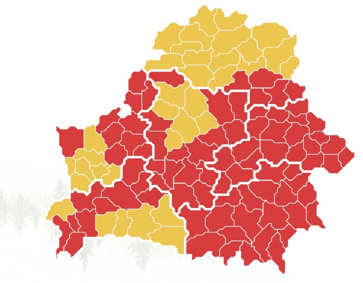 запрет на посещение лесов