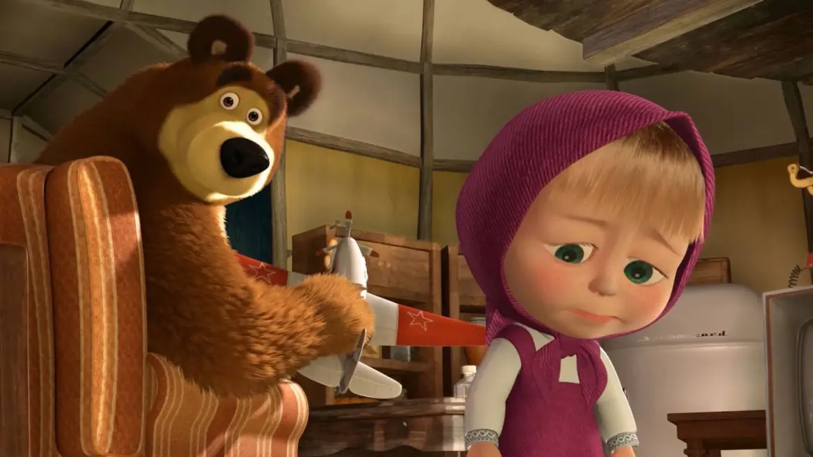«Маша и Медведь» уезжают из России Маша и Медведь уезжают